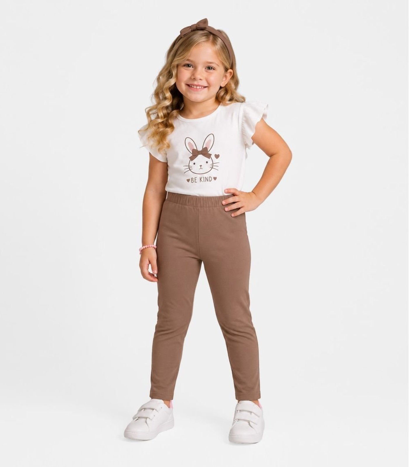 Infantil - Legging Feminina Select Bege