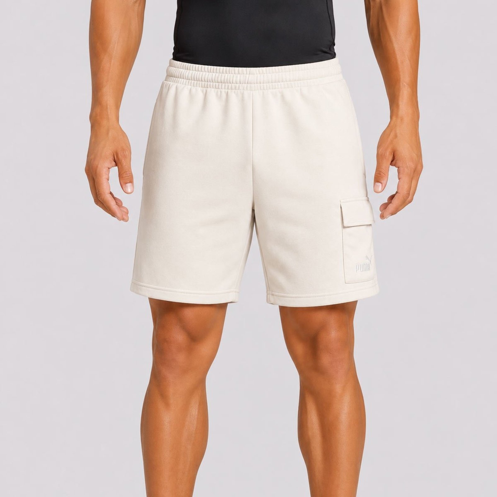 Bermuda Puma Ess. No.1 Logo Cargo 10 Off-White