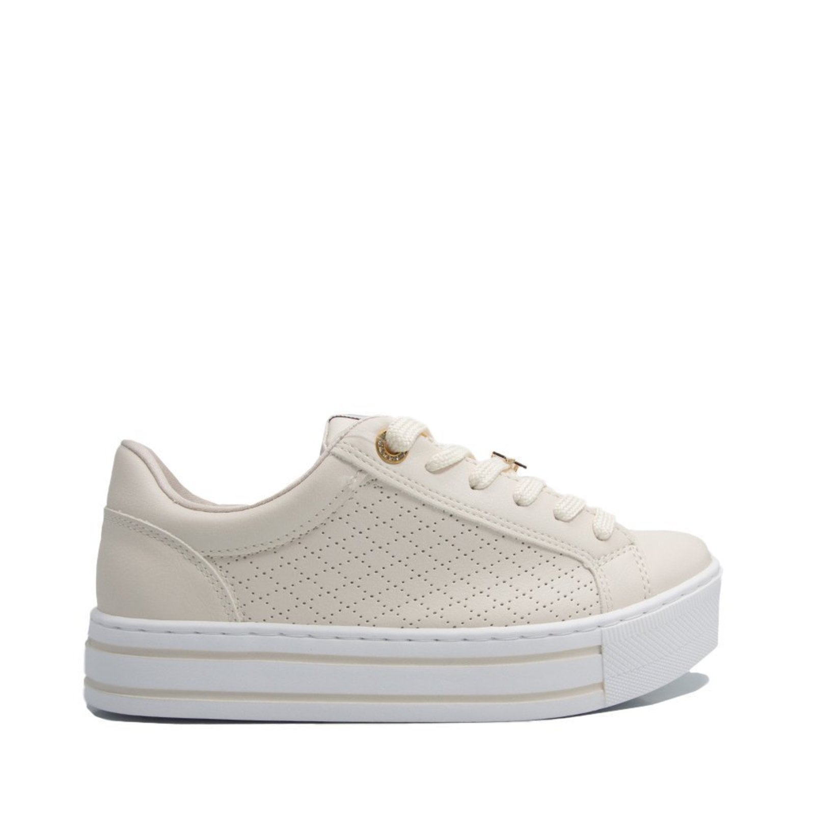 Tenis Via Marte Solado Alto Via Marte Bege