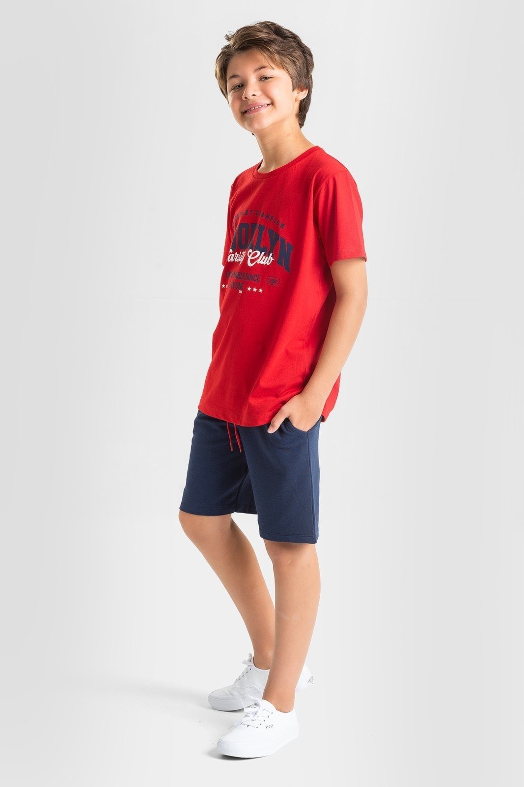 Infantil - Conjunto Juvenil Verão Masculino Brooklyn Club