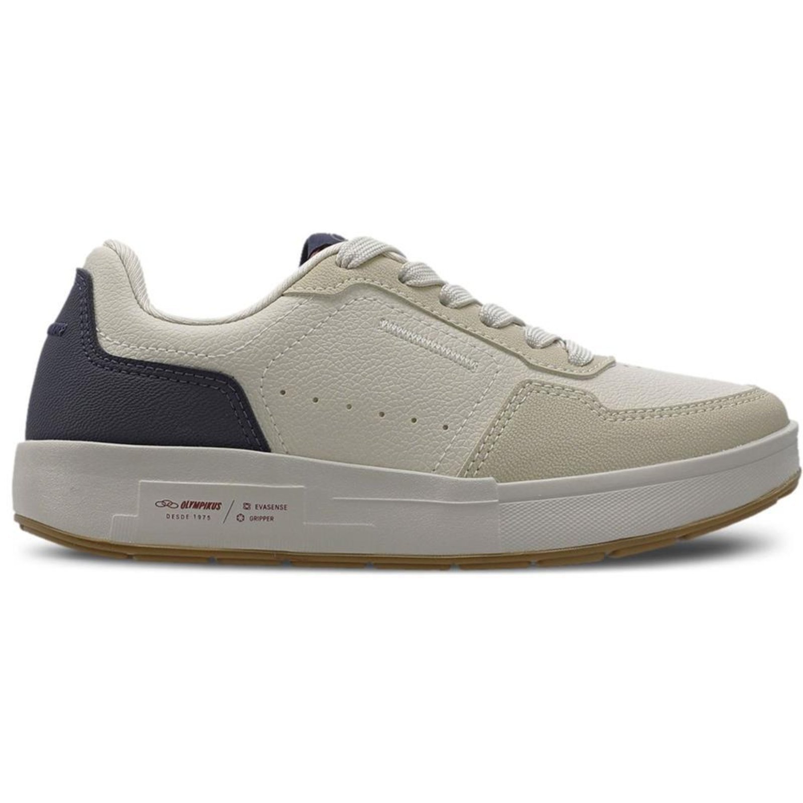 Vista 3 Infantil - Tênis Casual Olympikus Versa 333 28 bege OLYMPIKUS bege