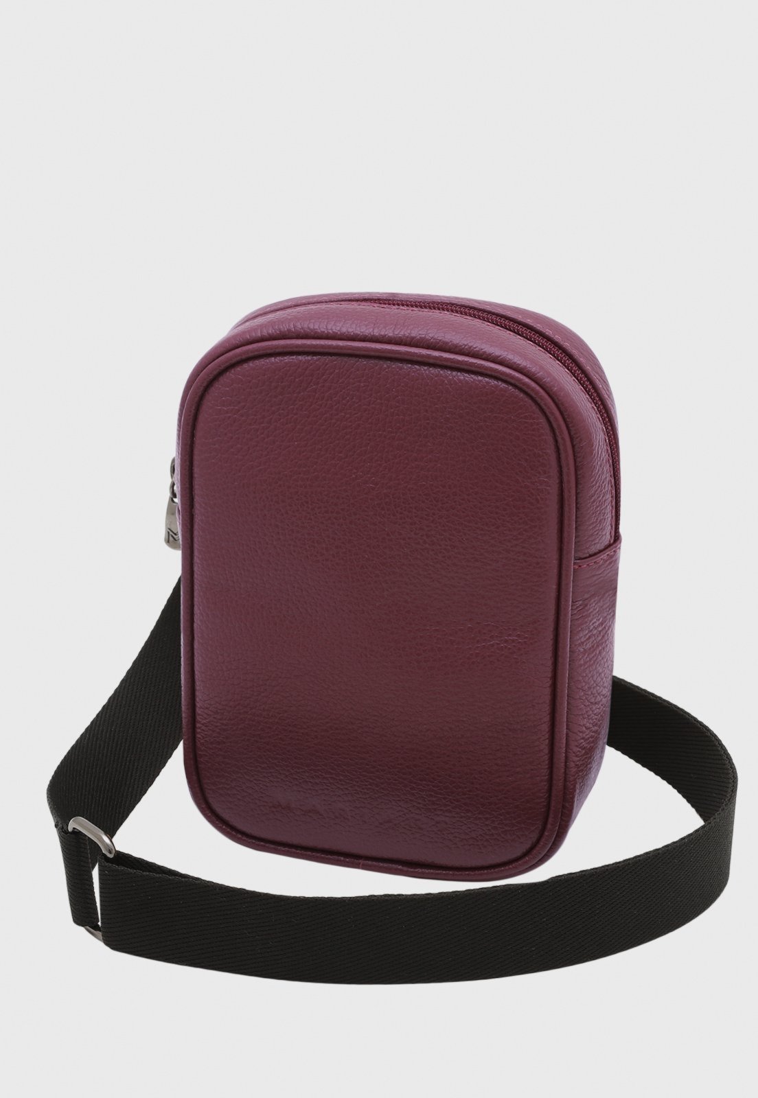 Bolsa Crossbody de Couro Mariart Lolla Vinho