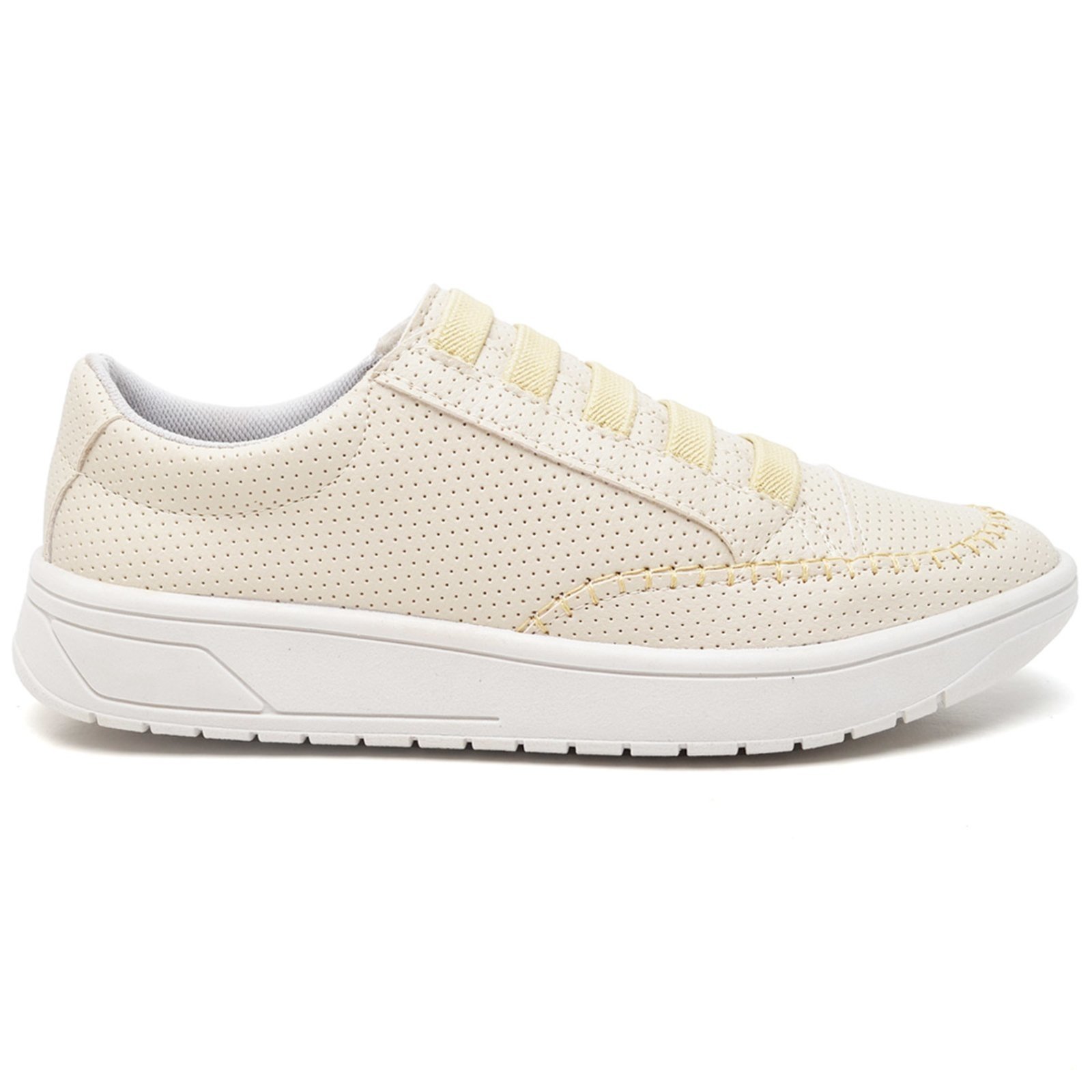 Tênis Mocatenis Calçado Feminino 2040 Bege