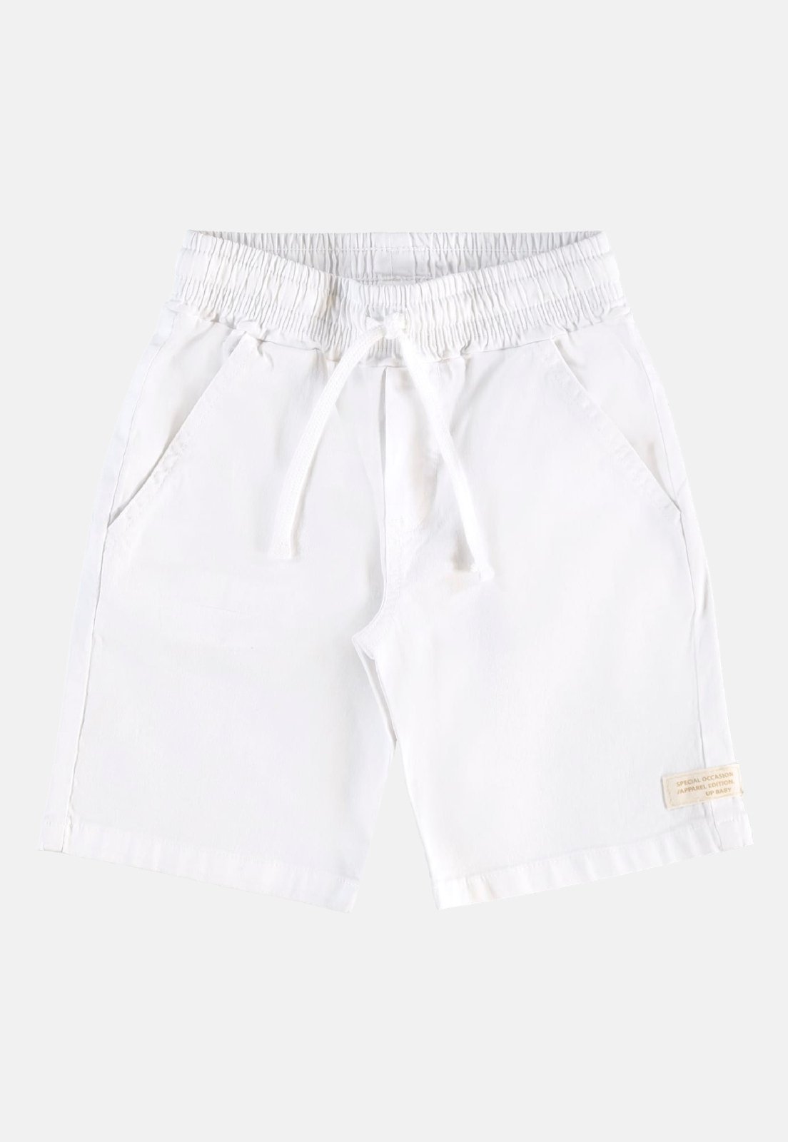 Vista 2 Infantil - Bermuda em Sarja Up Baby bege Up Baby bege