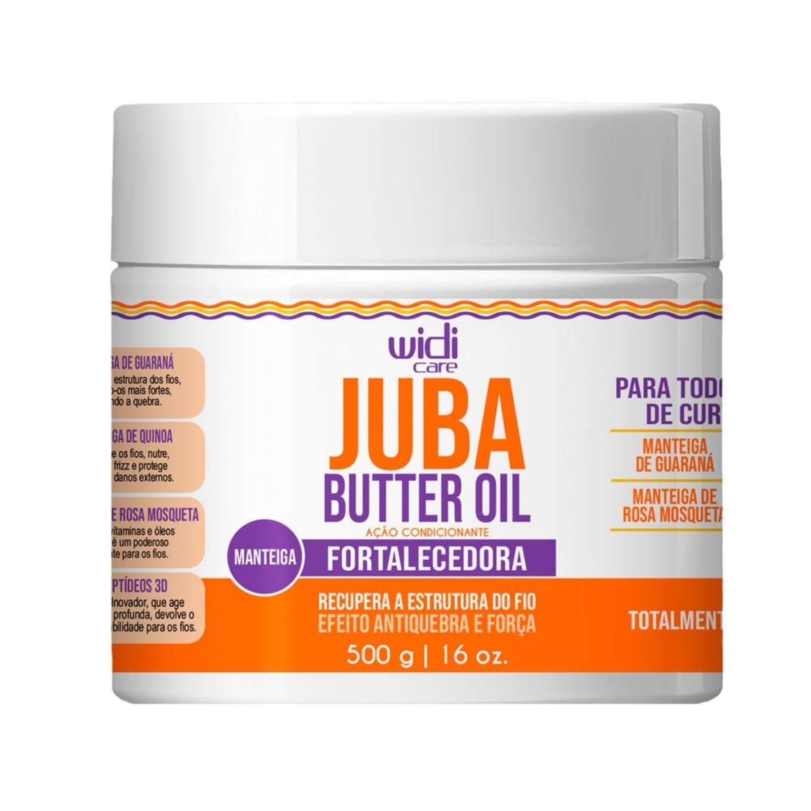 Widi Care Juba Butter Oil Mascara Fortalecedora 500G