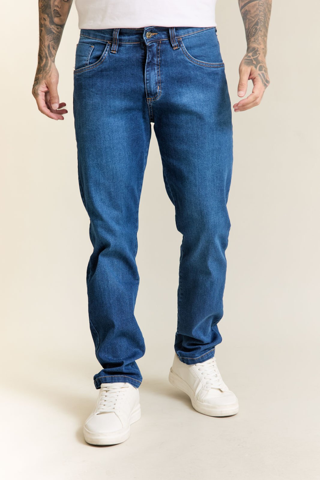 Calça Jeans Slim Fit Masculina Essencial Lemier Collection