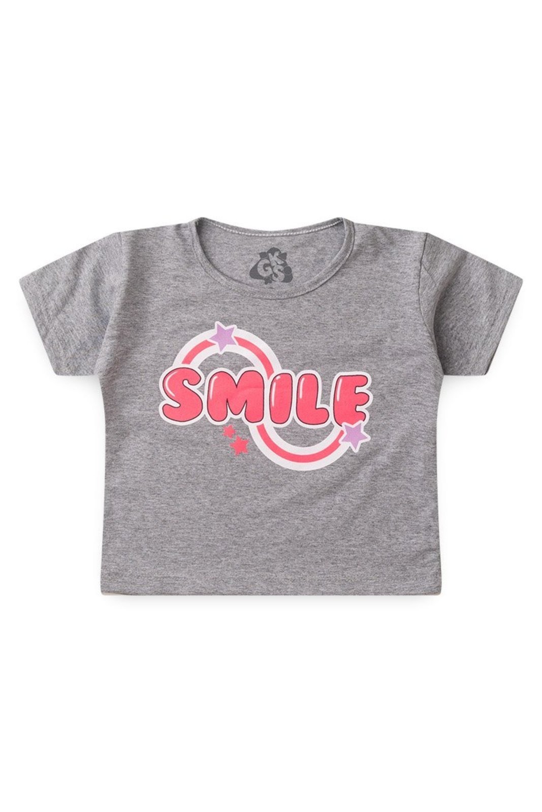 Infantil – Conjunto para Menina Cropped Smile – GKS