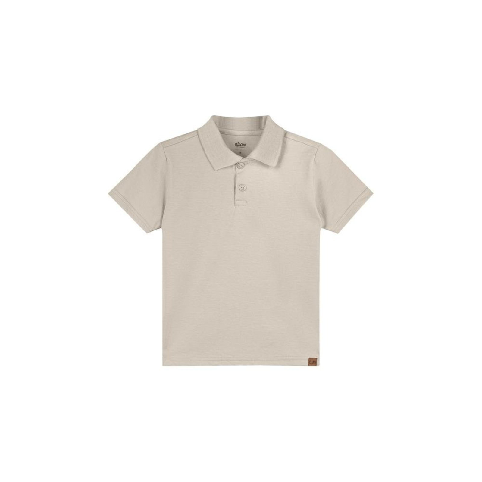 Infantil - Camisa Polo Manga Curta Básica Algodão Elian Bege 1 Bege