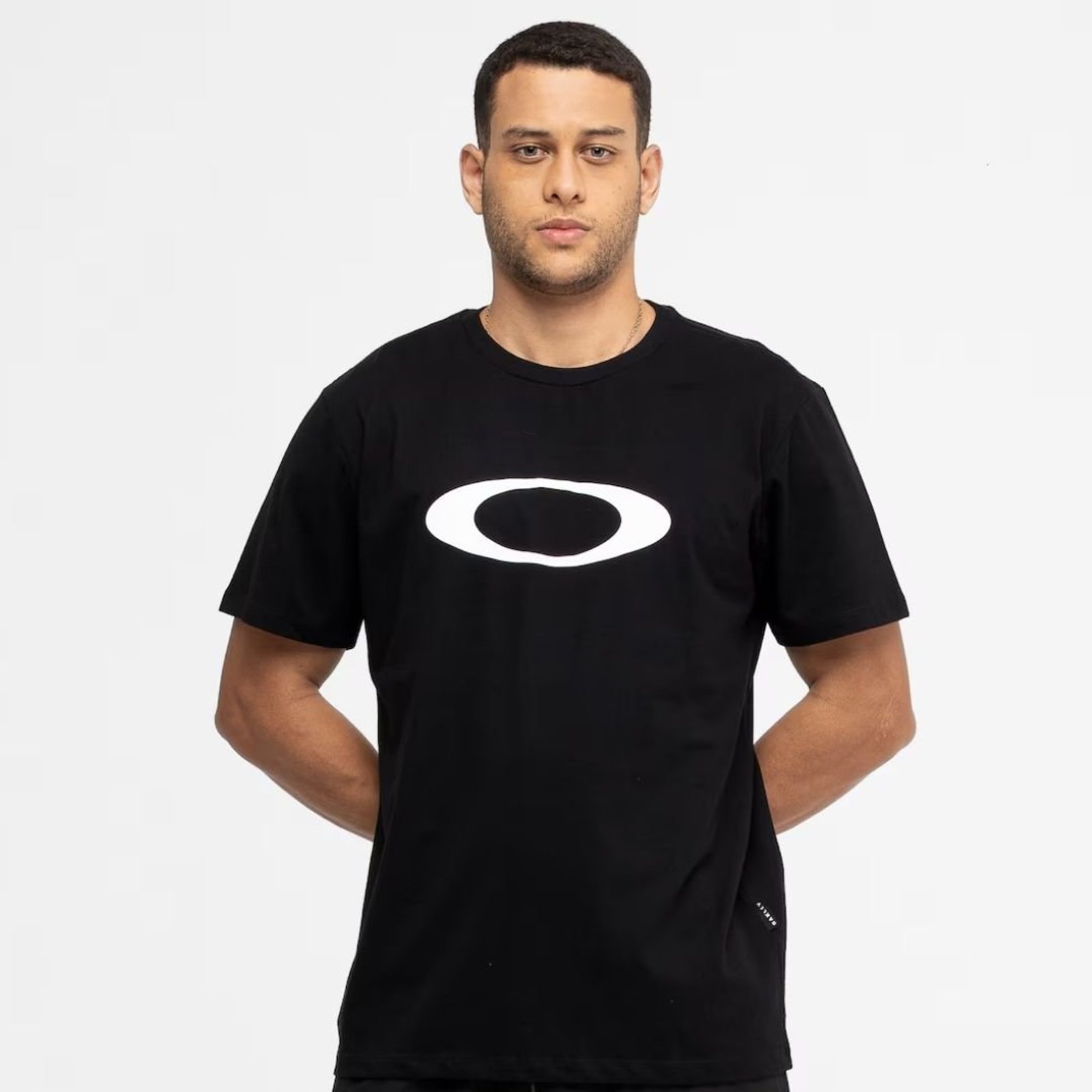 Camiseta Oakley Ellipse Tee - 02E-BLACKOUT