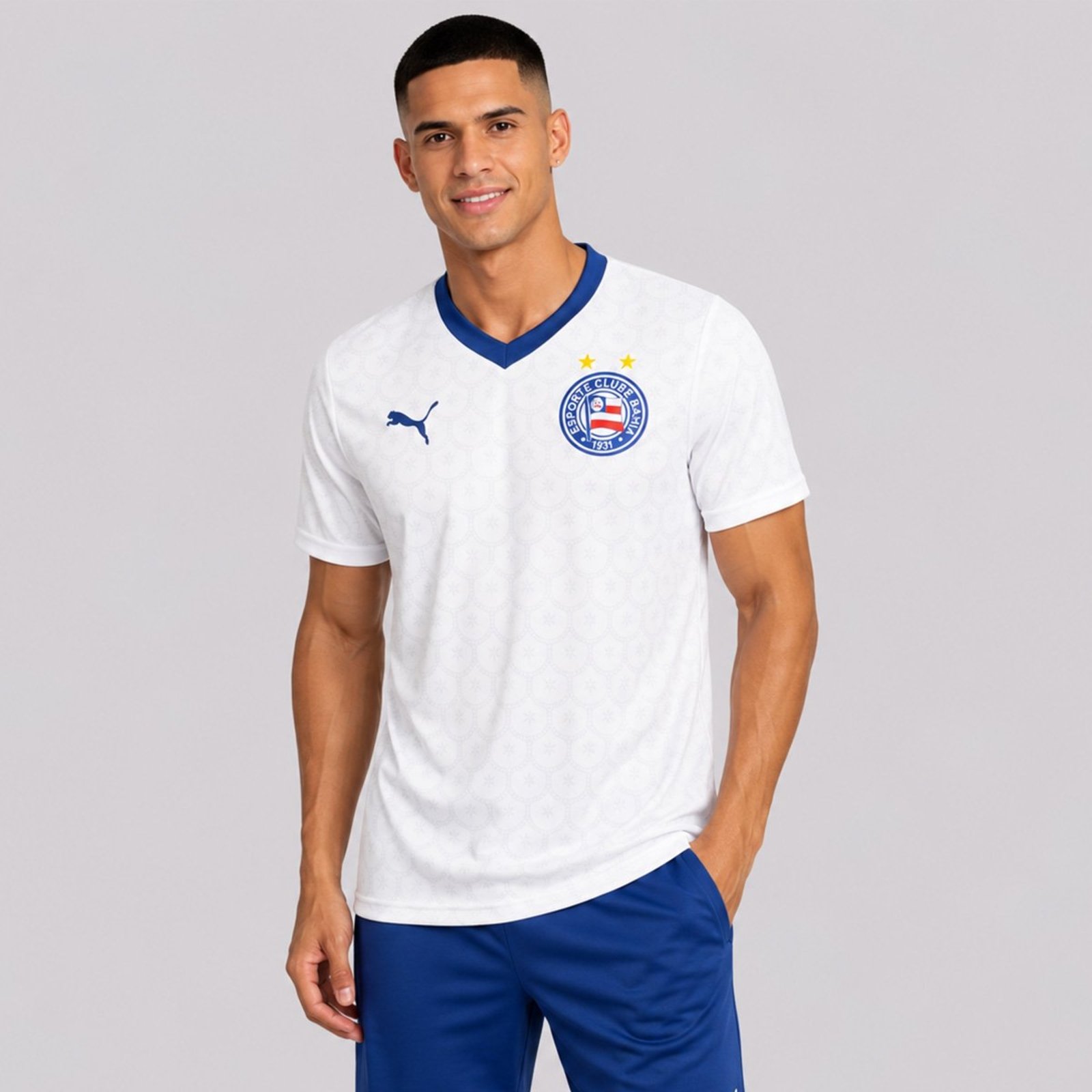 Camisa Puma Bahia I 2025 Estádio