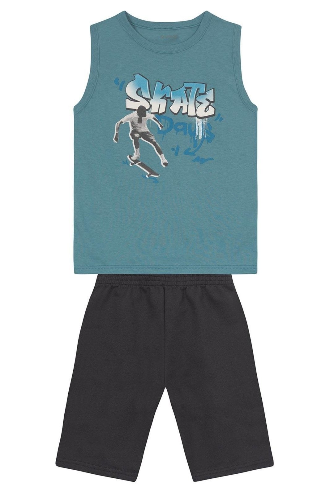 Infantil – Conjunto menino de skate Brandili Azul