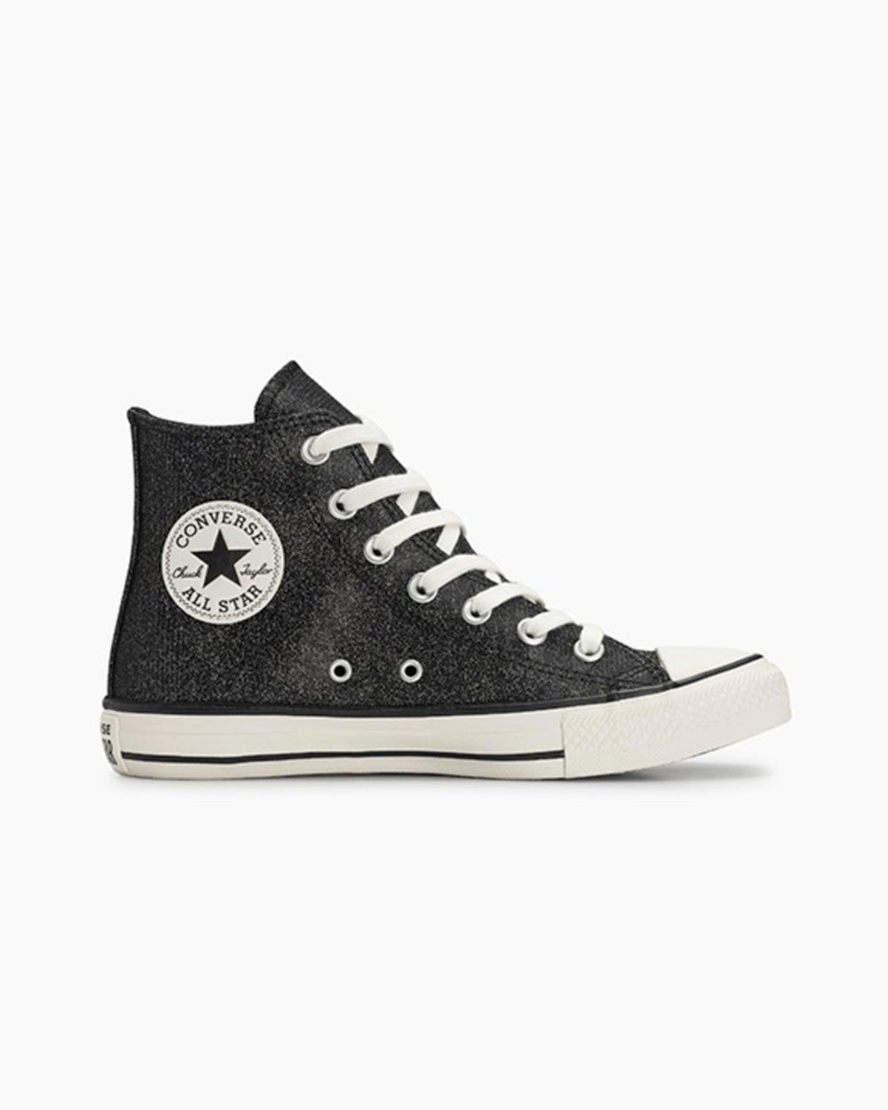 Tênis Chuck Taylor All Star Shine Cano Alto Preto