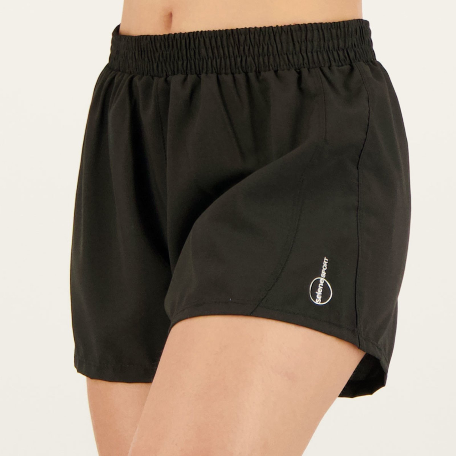 Vista 2 Shorts Selene Sports Feminino preto SELENE preto