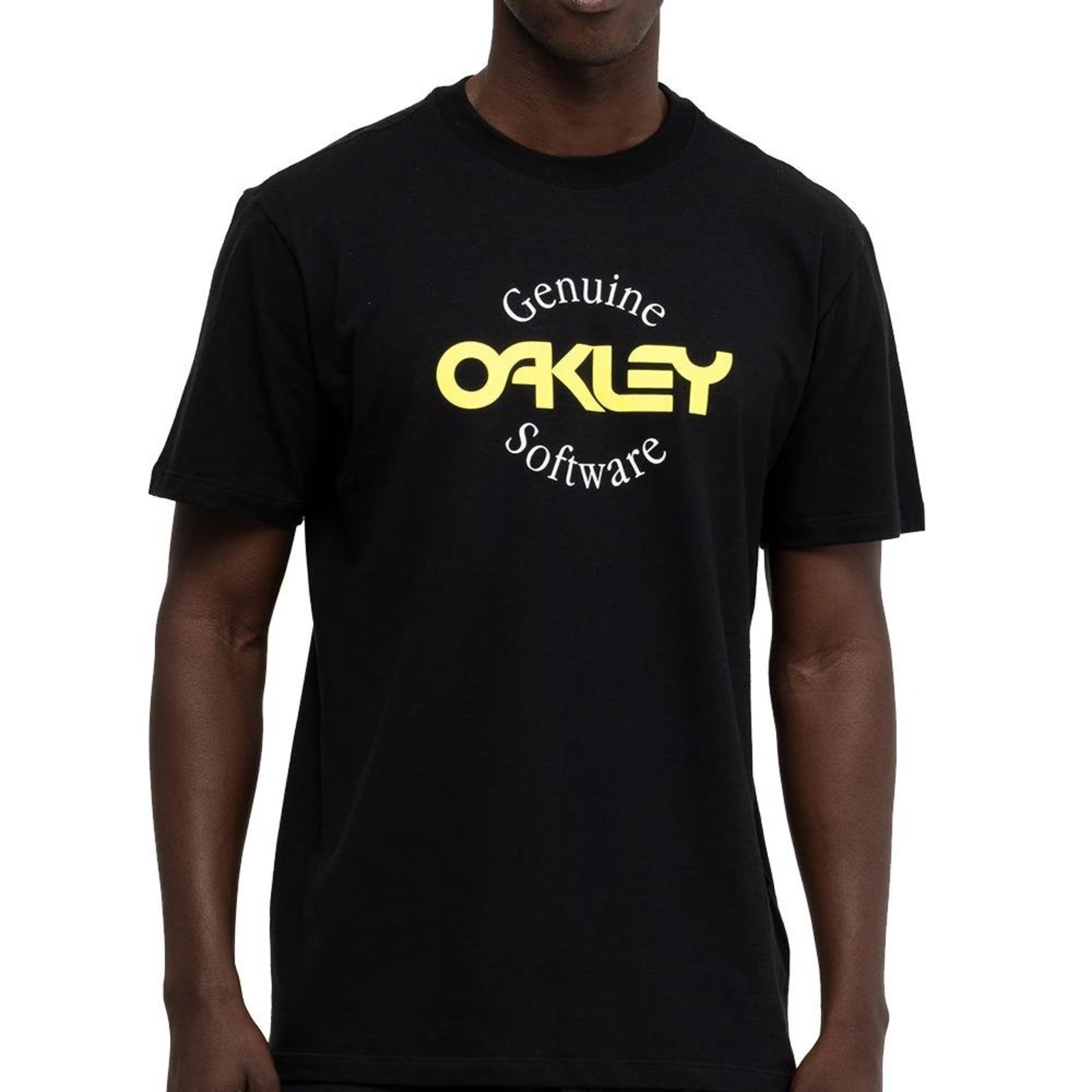 Camiseta Oakley B1B Software Logo SS WT26 Masculina Blackout