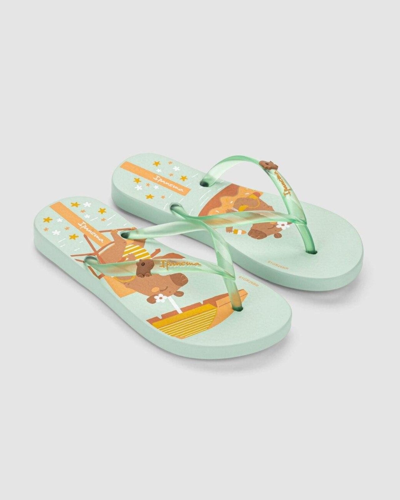 Infantil - IPANEMA HYPE INF - Rosa/perolado/amarelo - 35 Verde