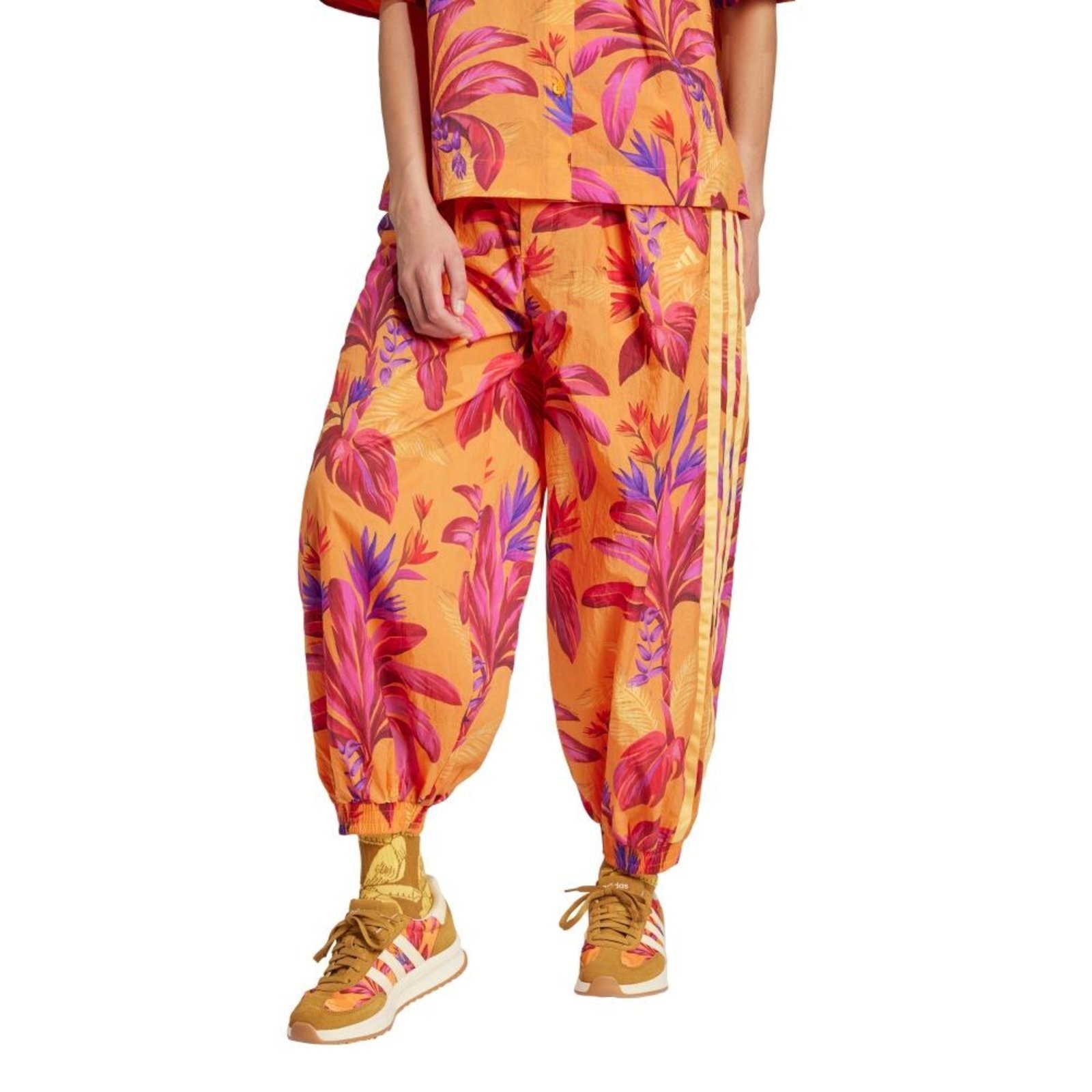 Calça Premium adidas x FARM Laranja