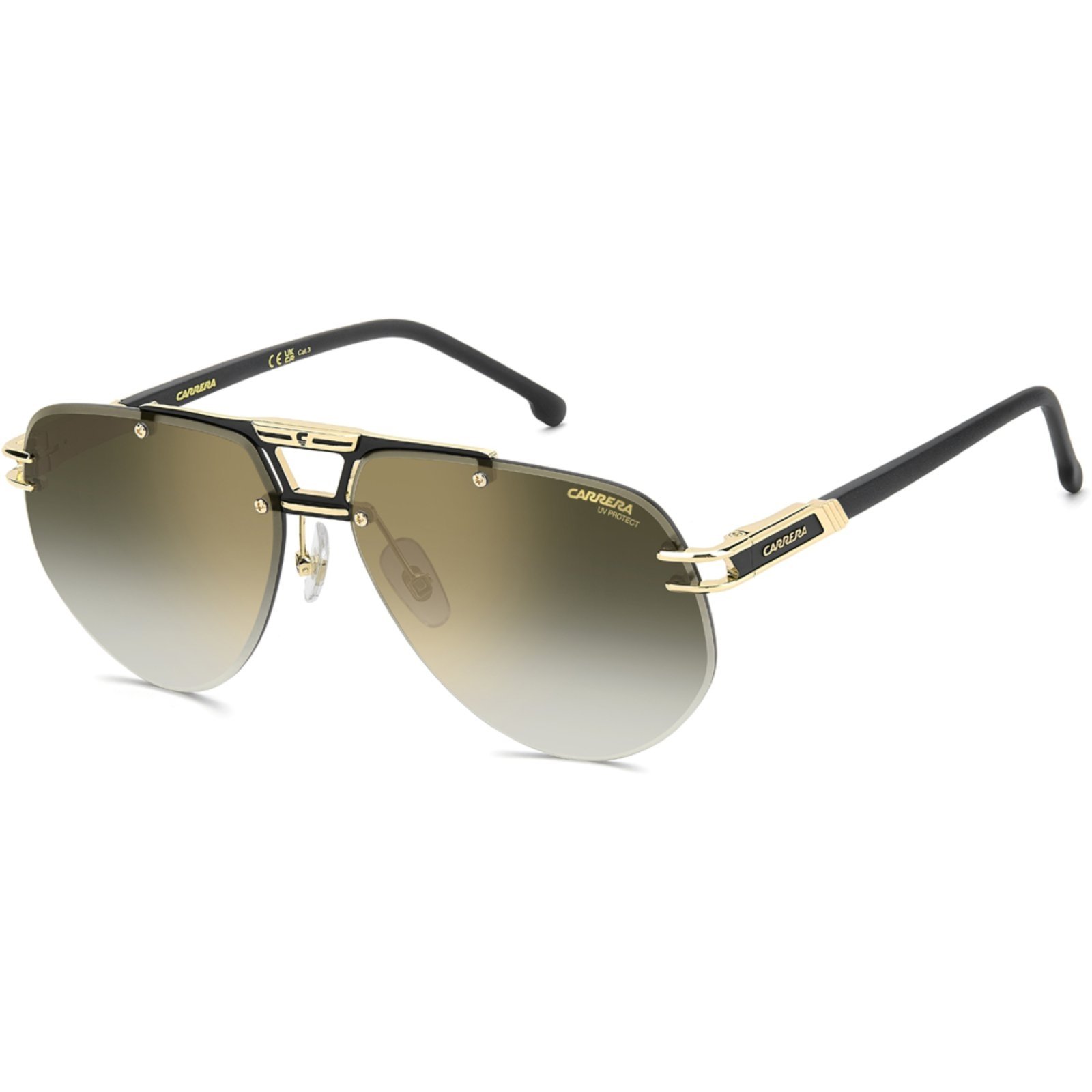 Vista 2 Óculos de Sol Carrera 1087S I46 63D6 Masculino preto Carrera preto