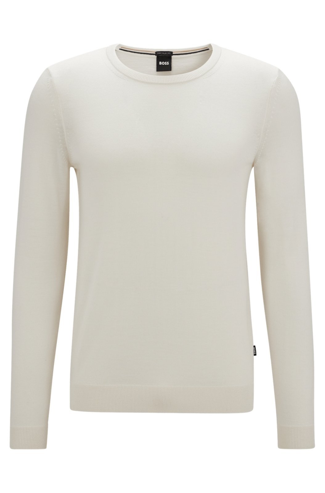Sueter Slim Fit Em Lã Virgem