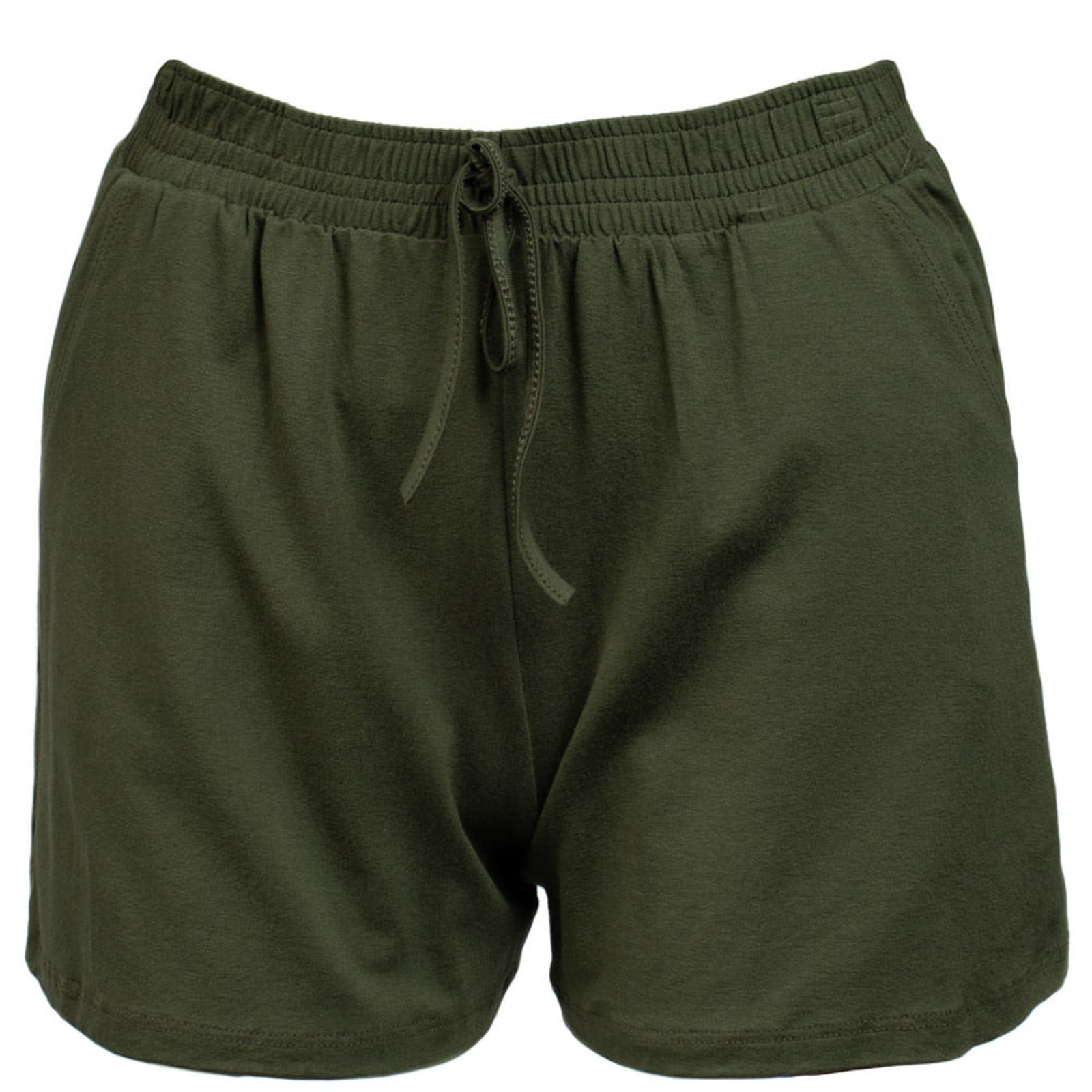 Short Feminino Feliny Bolsos e Cordão Verde