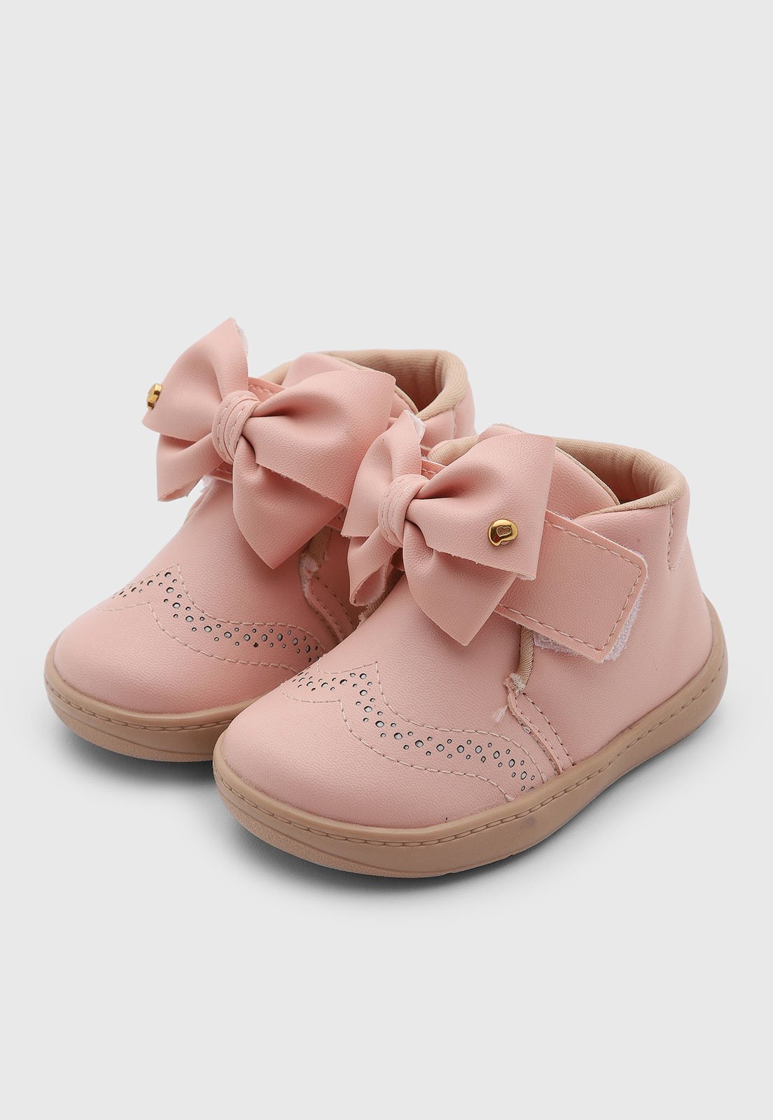 Infantil - Bota Pampili Laço Rosa