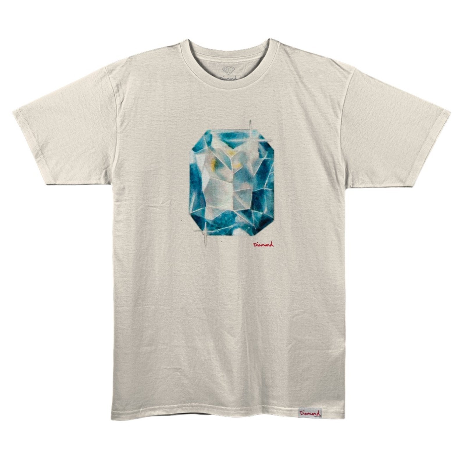 Camiseta Diamond Watercolor Gem Tee - CREAM
