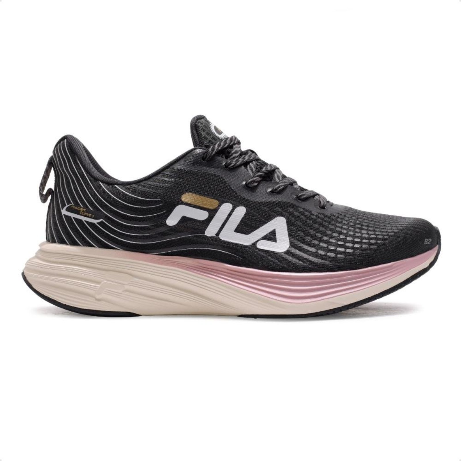 Tênis Fila Racer Curve 2 Feminino Preto