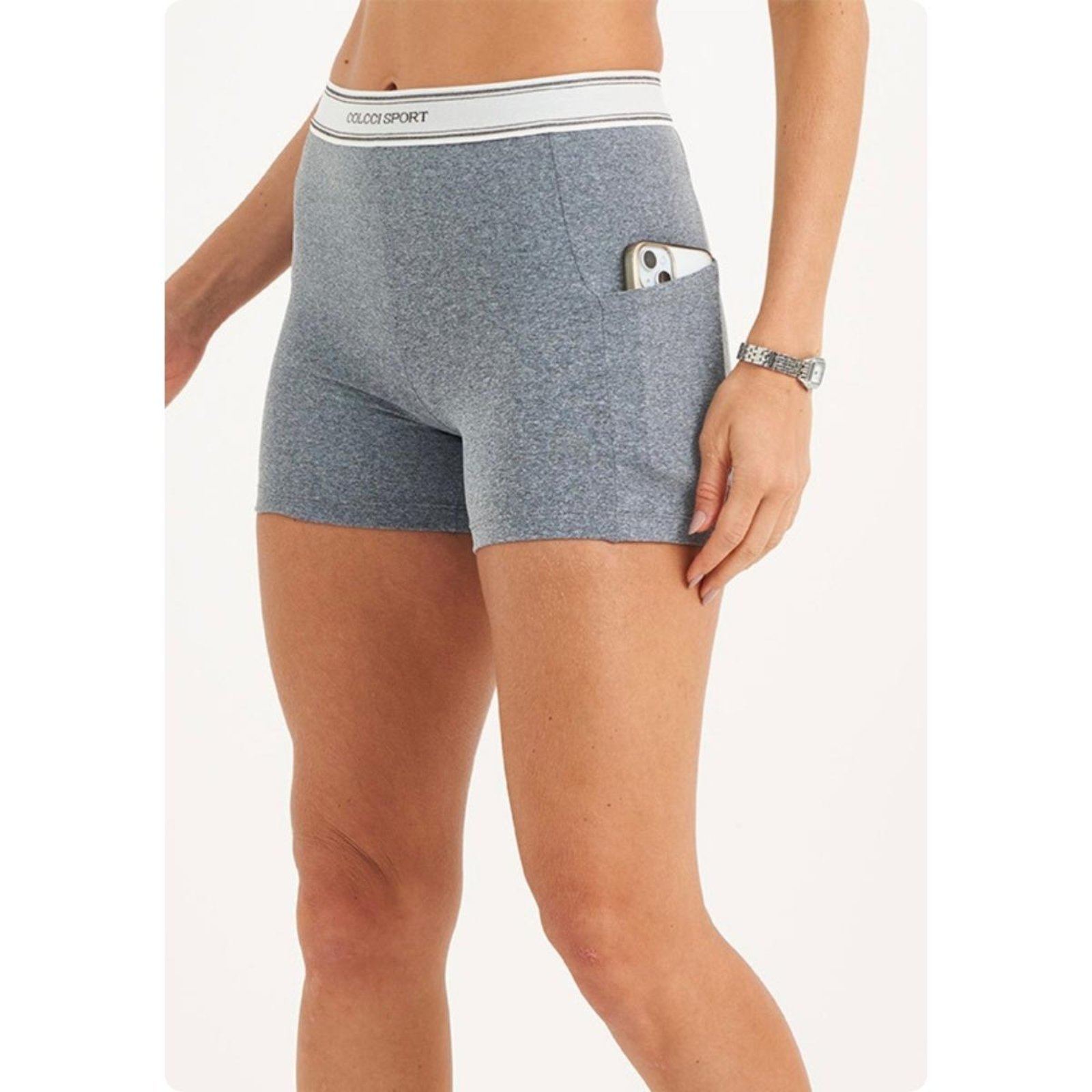 Bermuda Feminina Colcci Sport Cinza