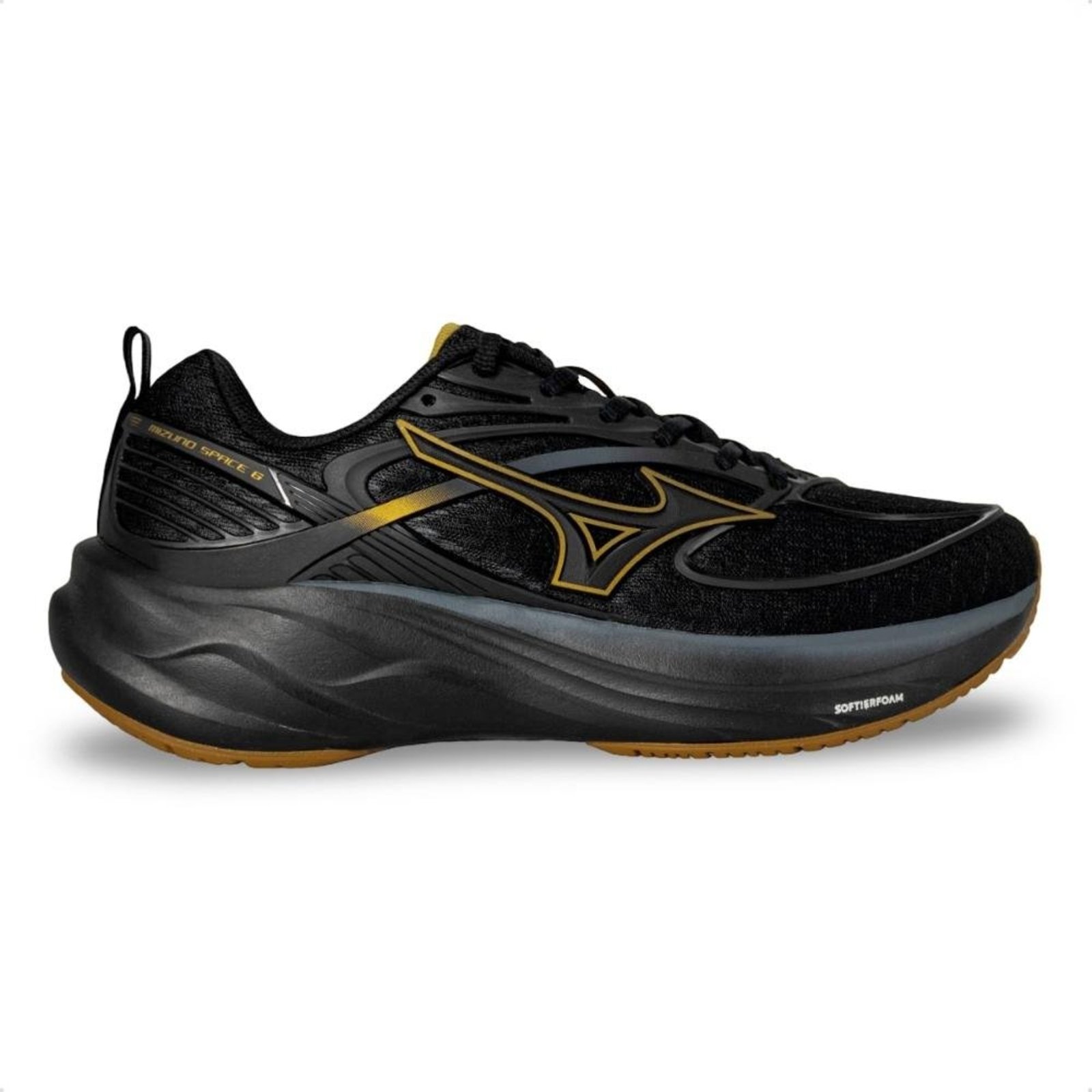 Tênis Mizuno Masculino Space 6 Corrida Preto