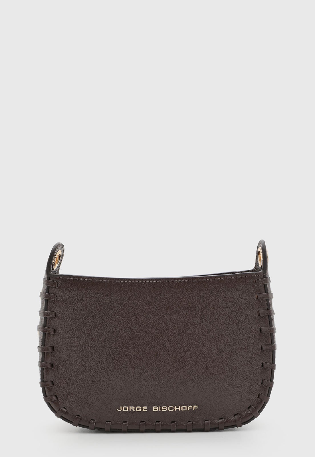 Bolsa Feminina Jorge Bischoff Couro Marrom
