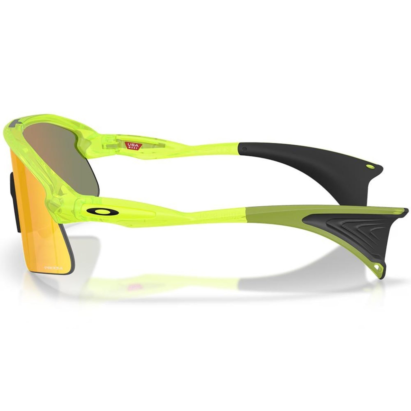 Vista 3 Óculos de Sol Oakley Stunt Devil Matte Uranium Prizm Ruby vermelho Oakley vermelho