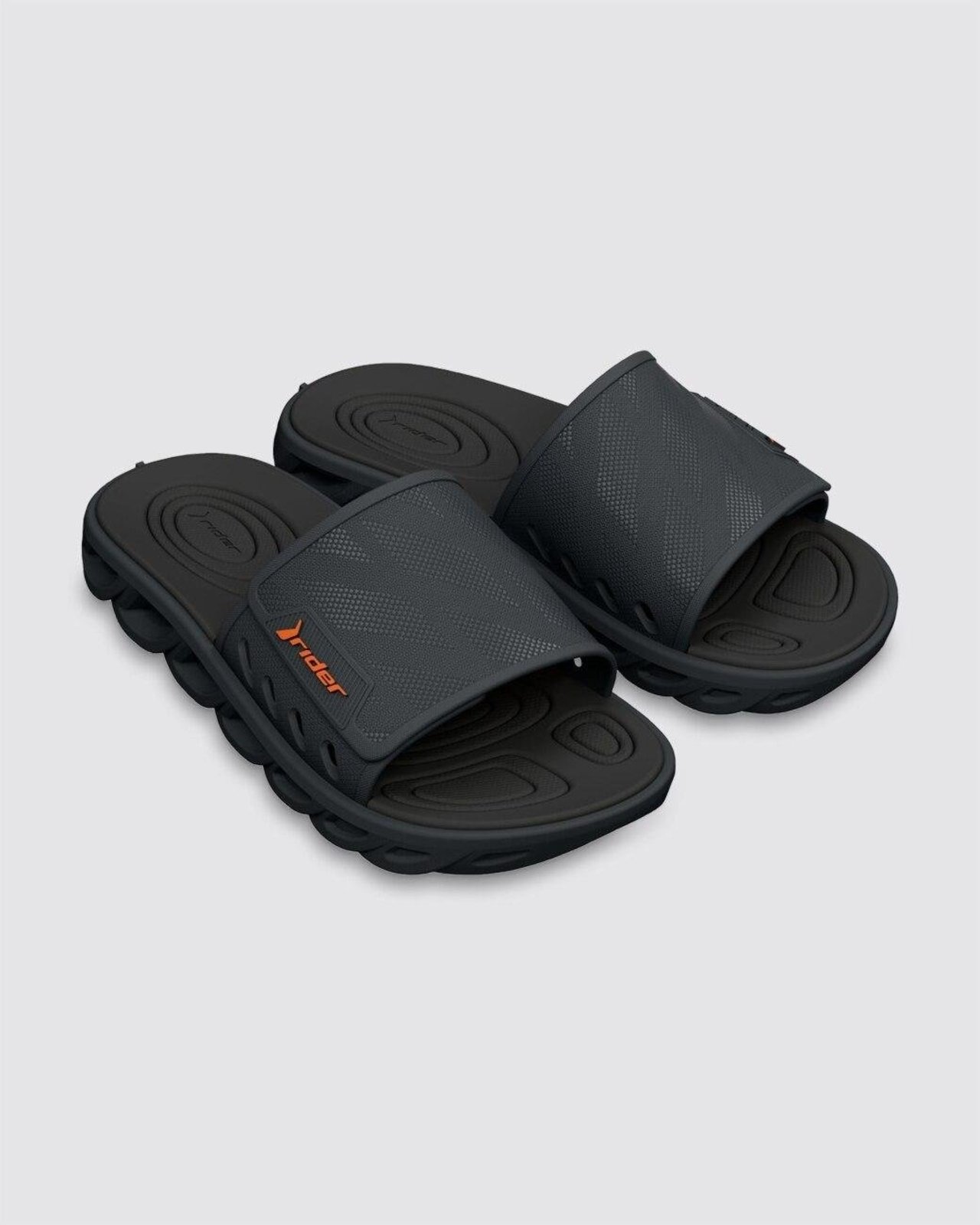 Chinelo Slide Rder R Power Low Cinza