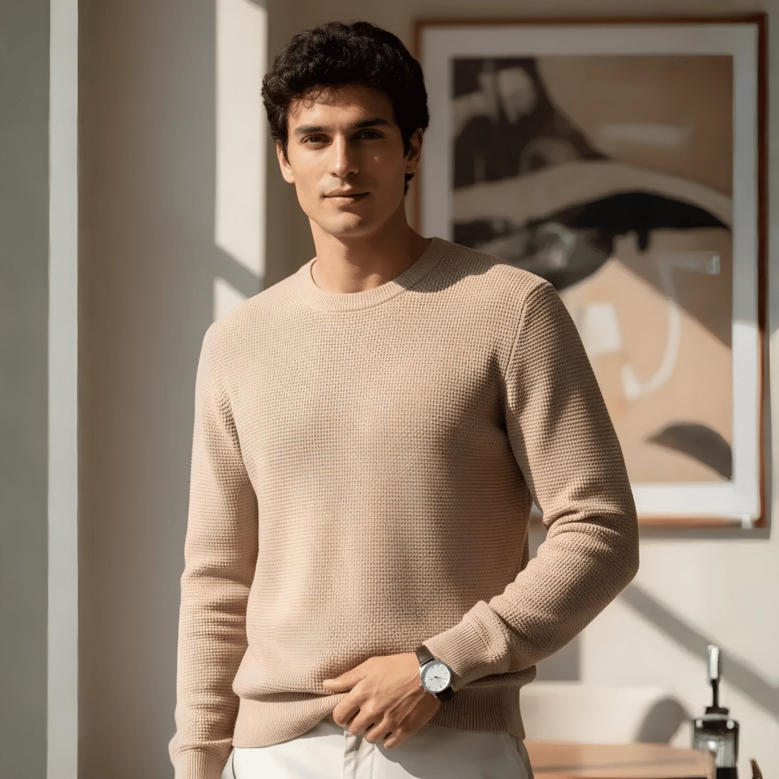 Suéter Masculino Malha Tricot Hangar 33