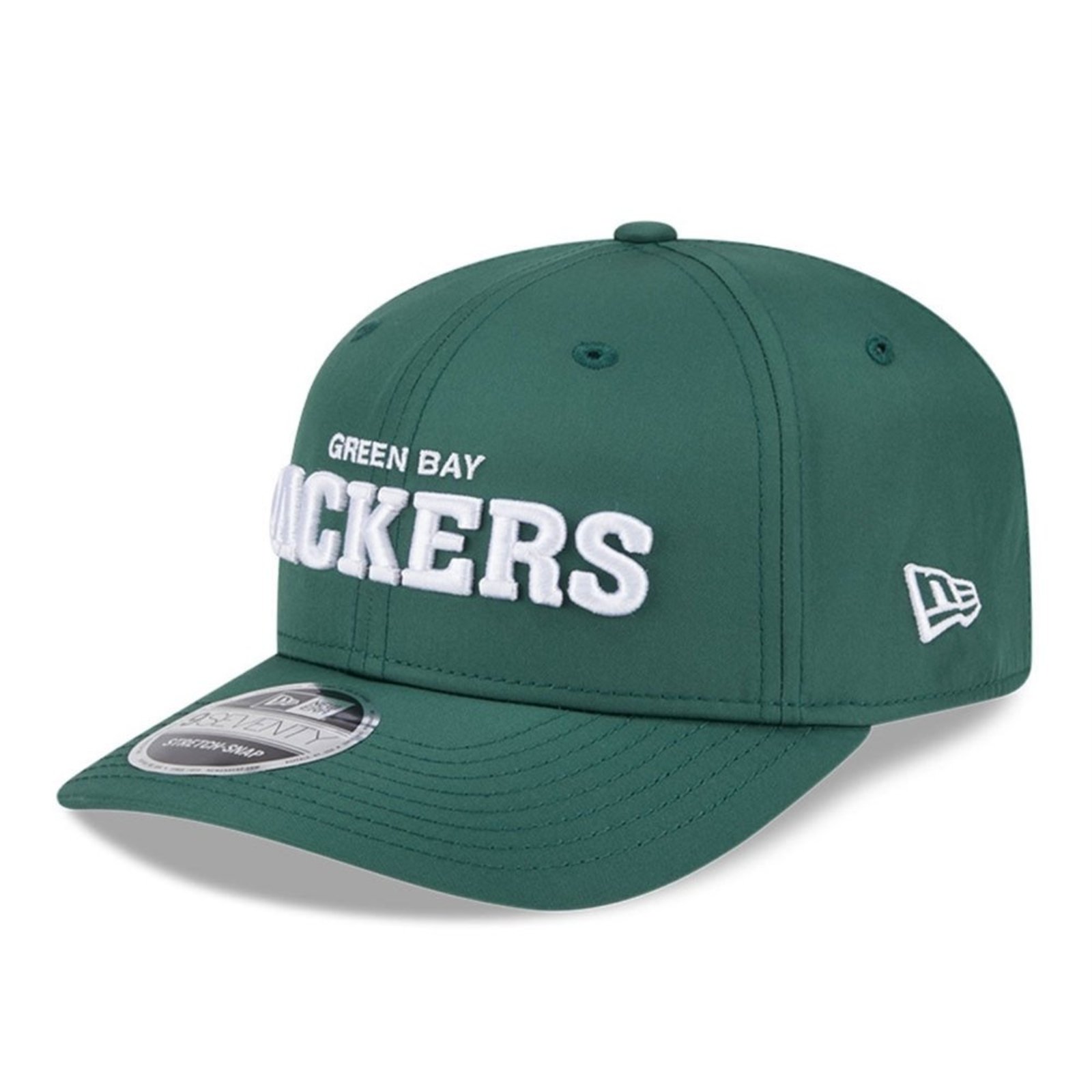Bone New Era 9SEVENTY Strtch Snap Green Bay Packers NFL Off White