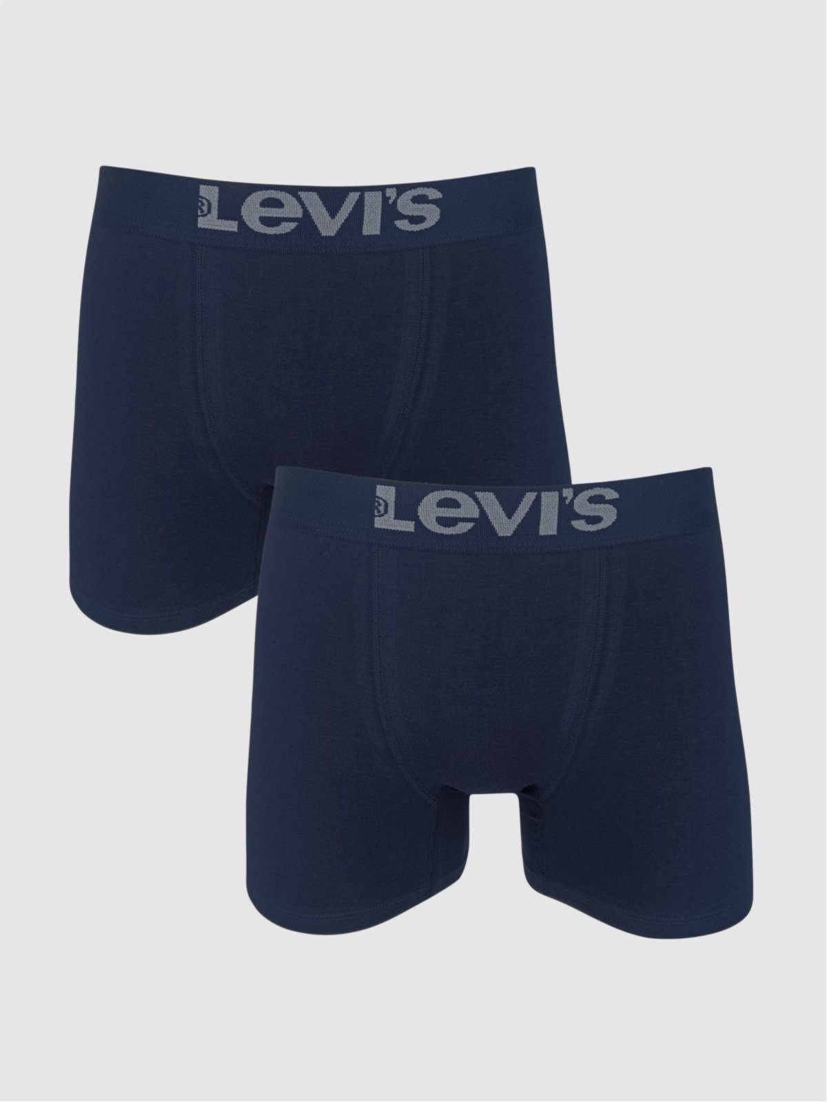 Kit 2pçs Cueca Levi's Boxer Cotton Navy
