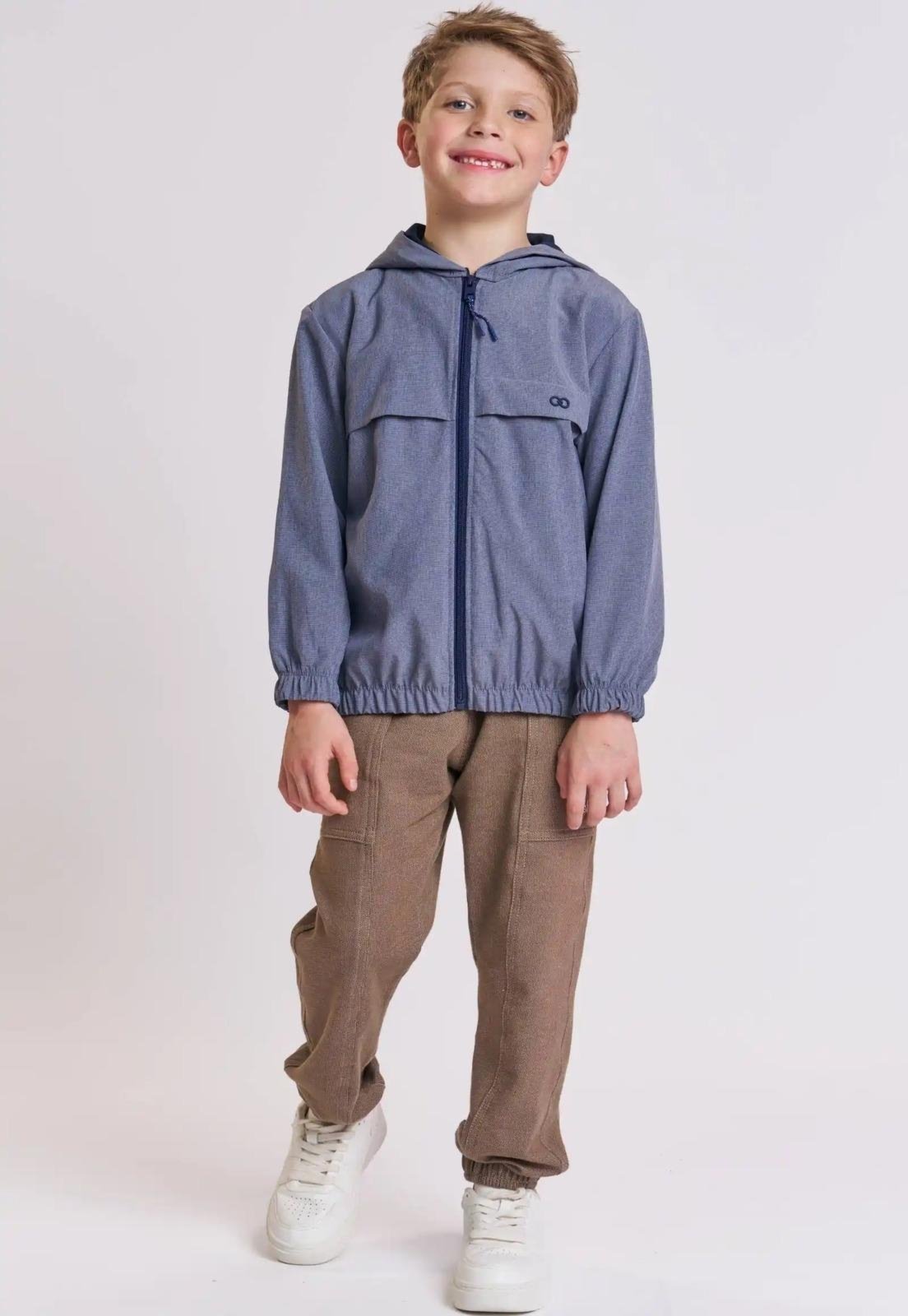 Infantil - Calça Bege Molecotom Jogger Menino LucBoo 10 Bege