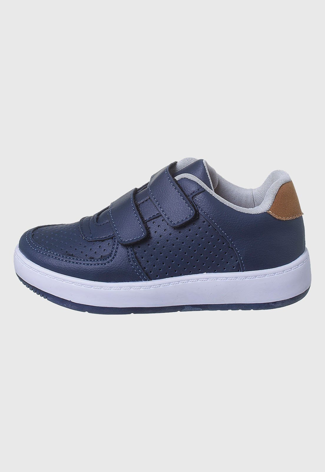 Vista 3 Infantil - Tênis Masculino Escolar Casual Marinho tep Kidstep azul/azul marinho Kidstep azul/azul marinho