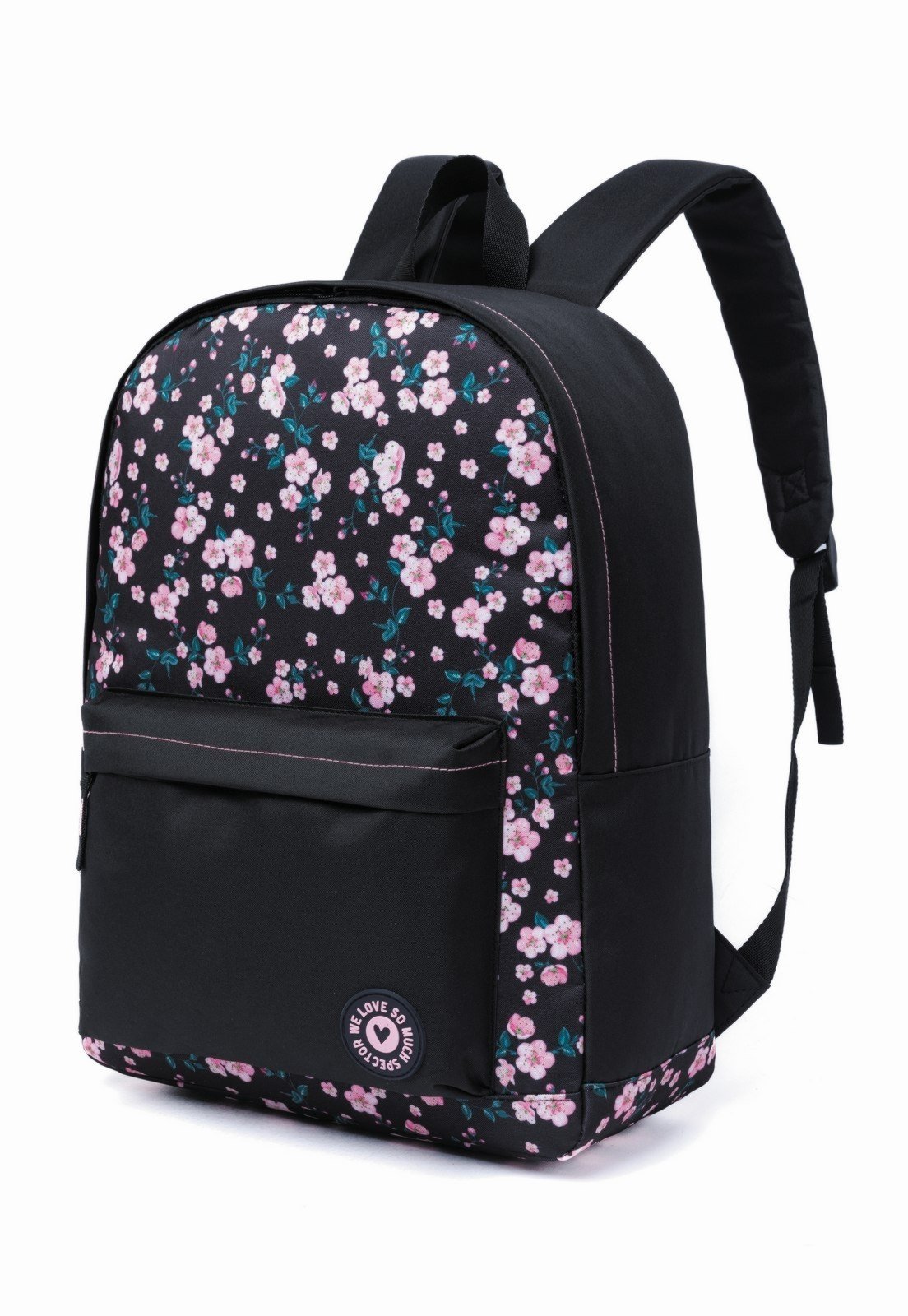 Vista 3 Infantil - Mochila Escolar Juvenil Spector Menina Espaçosa Reforçada Casual Moderna estampado Spector estampado