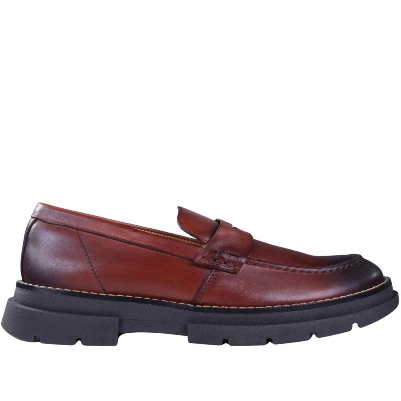 Sapatênis Masculino em Couro Zariff Oslo01fc Marrom Incolor