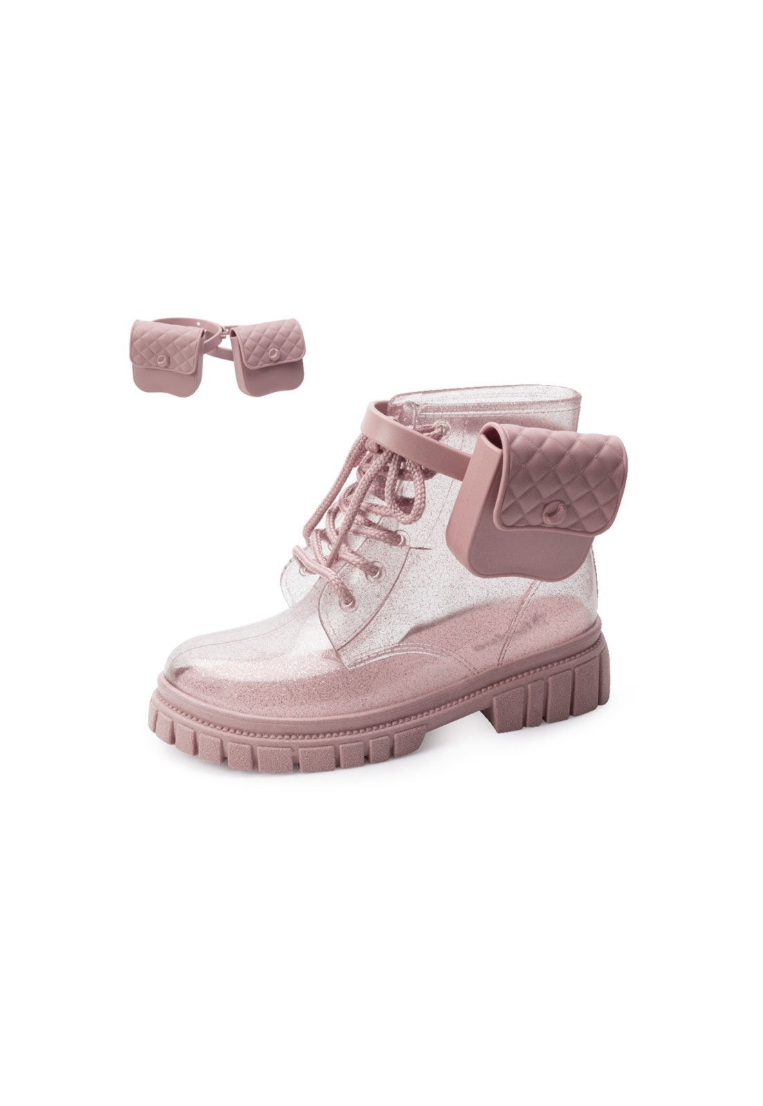 Infantil – Bota Coturno LueLua LL24-13900 Rosa