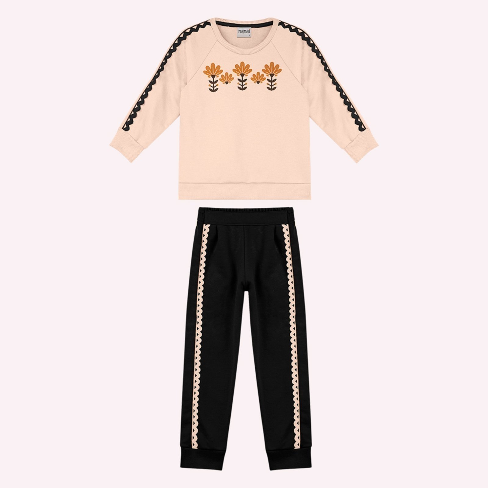 Infantil - Conjunto Menina com Aviamentos Nanai