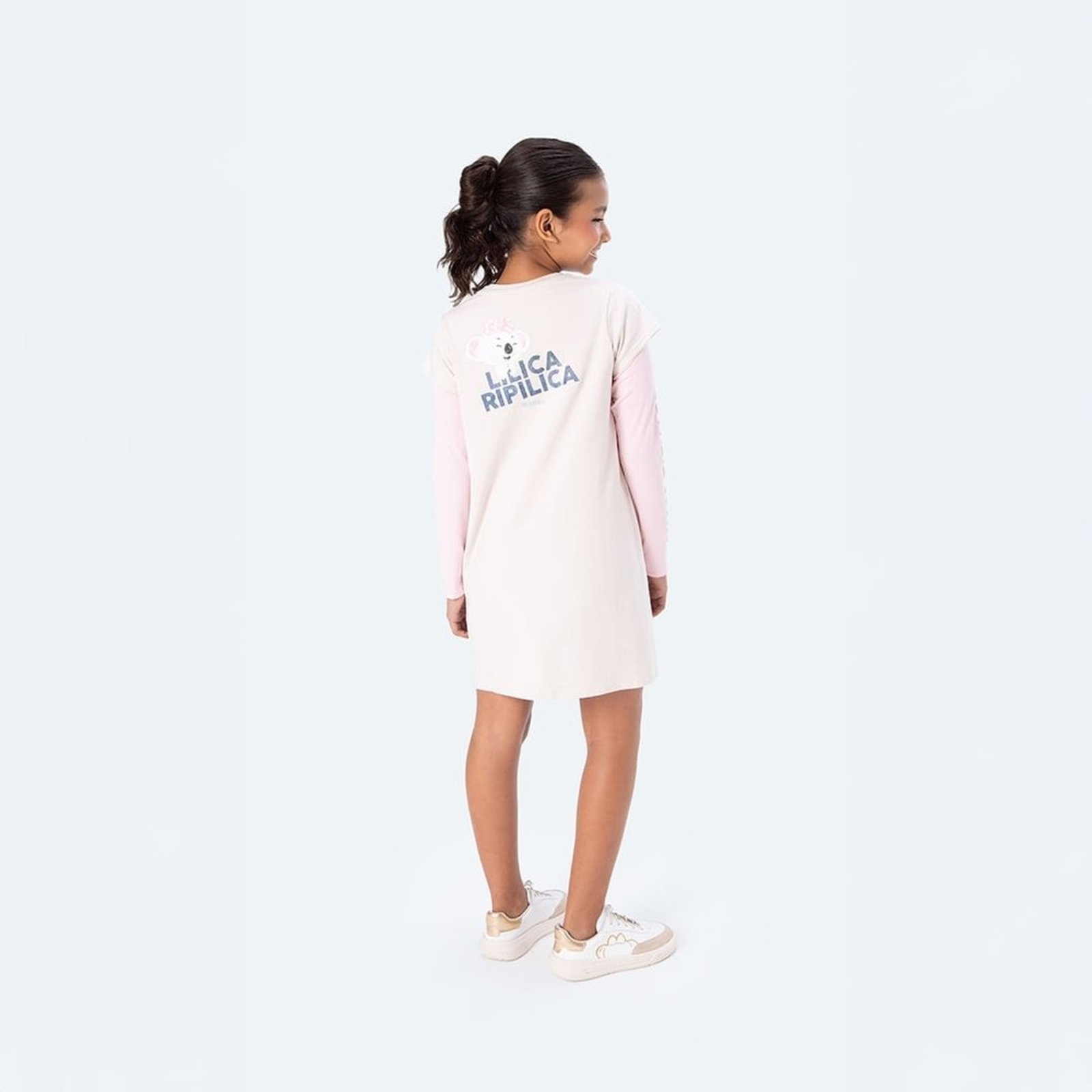 Infantil - Vestido Curto Menina Lilica Ripilica