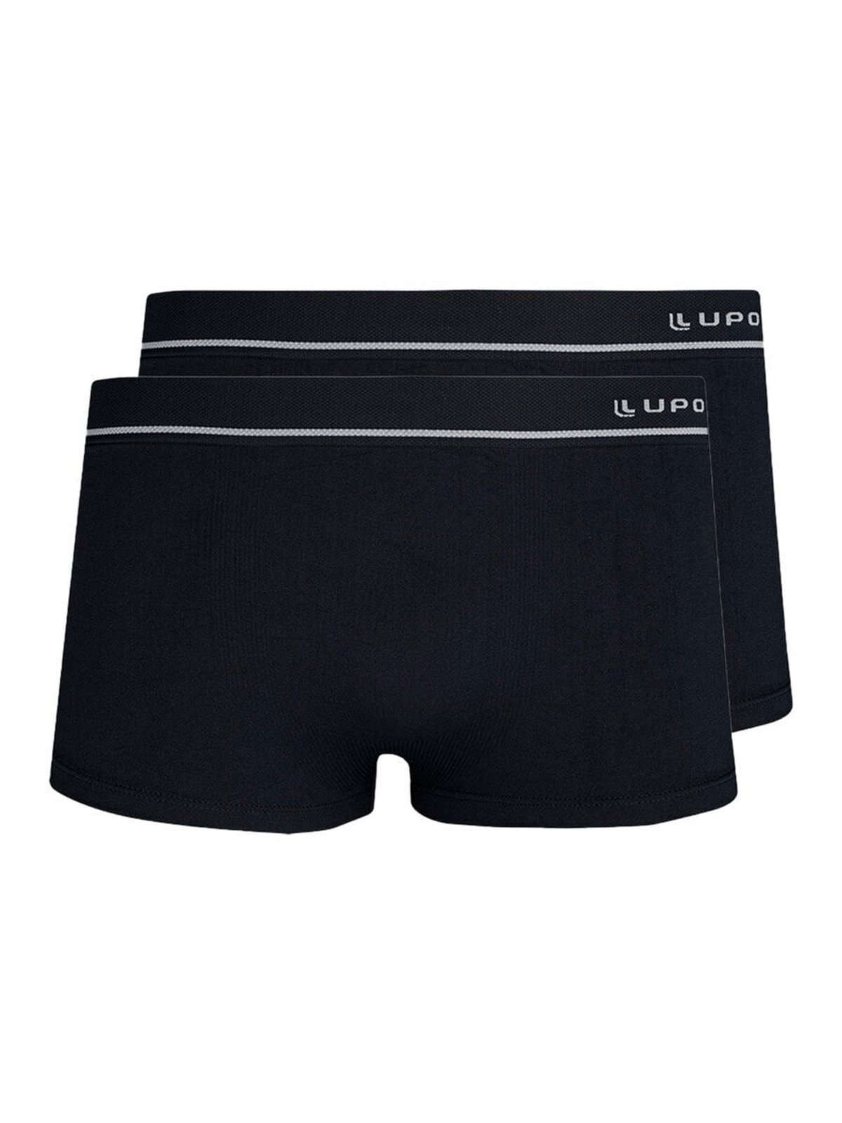 Kit com 2 Cuecas Sunga Lupo 676-002 Preto