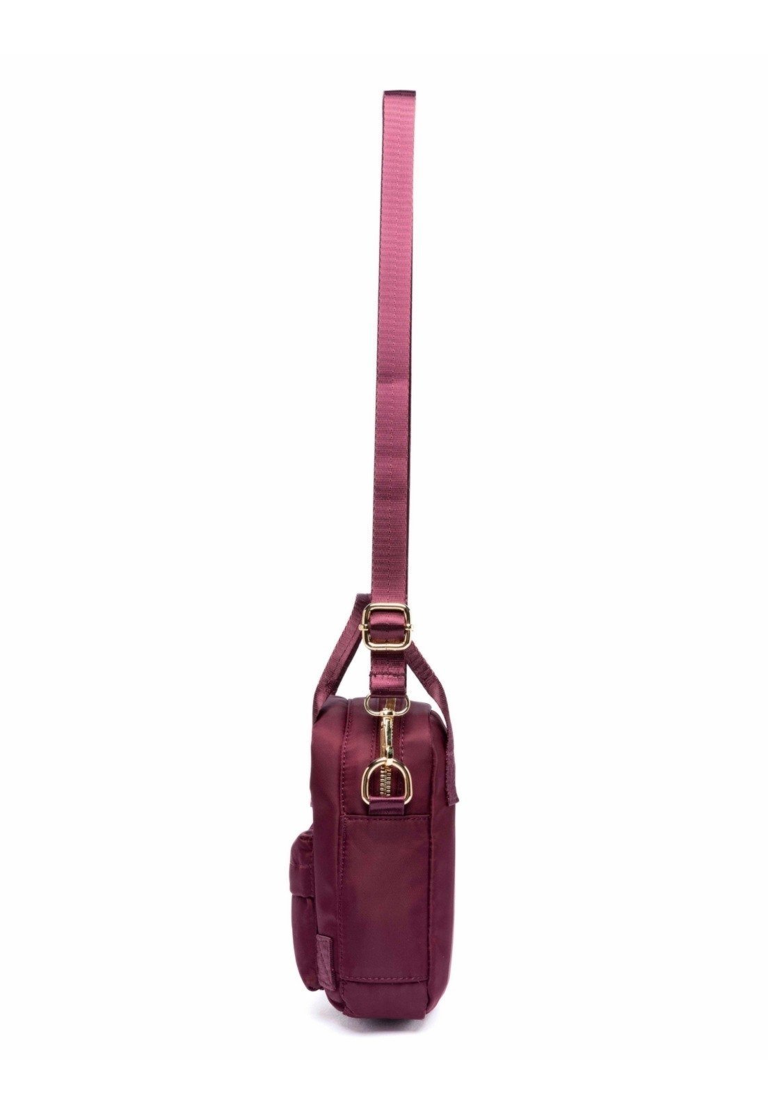 Vista 3 Shoulder Bag Bolsa Transversal Com Alça de Mão Feminina Resistente Madami vinho Madami vinho