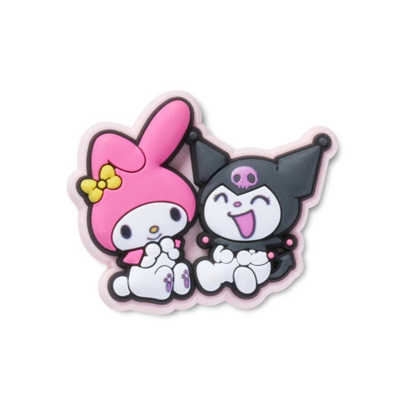 Infantil - Jibbitz™ Sanrio Kuromi E Mymelody Único Branco