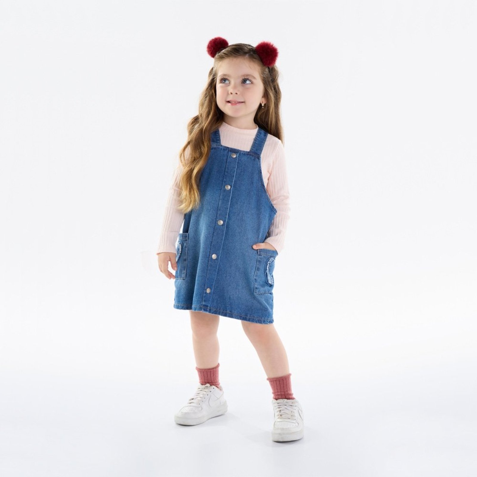 Infantil - Conjunto Primeiros Passos Menina - Rosa Po - 50217-1298