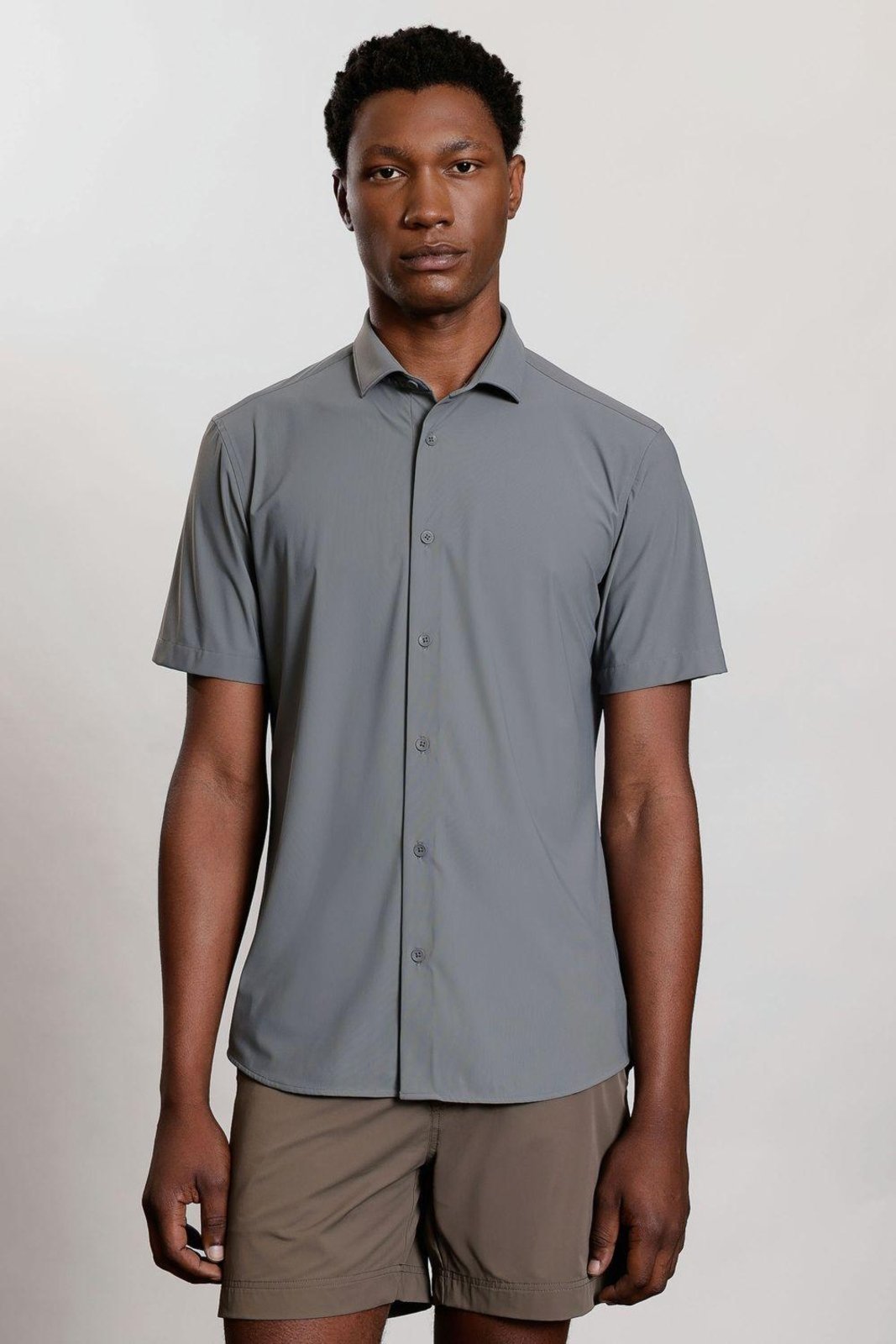 Camisa Urban Manga Curta Rib Flex