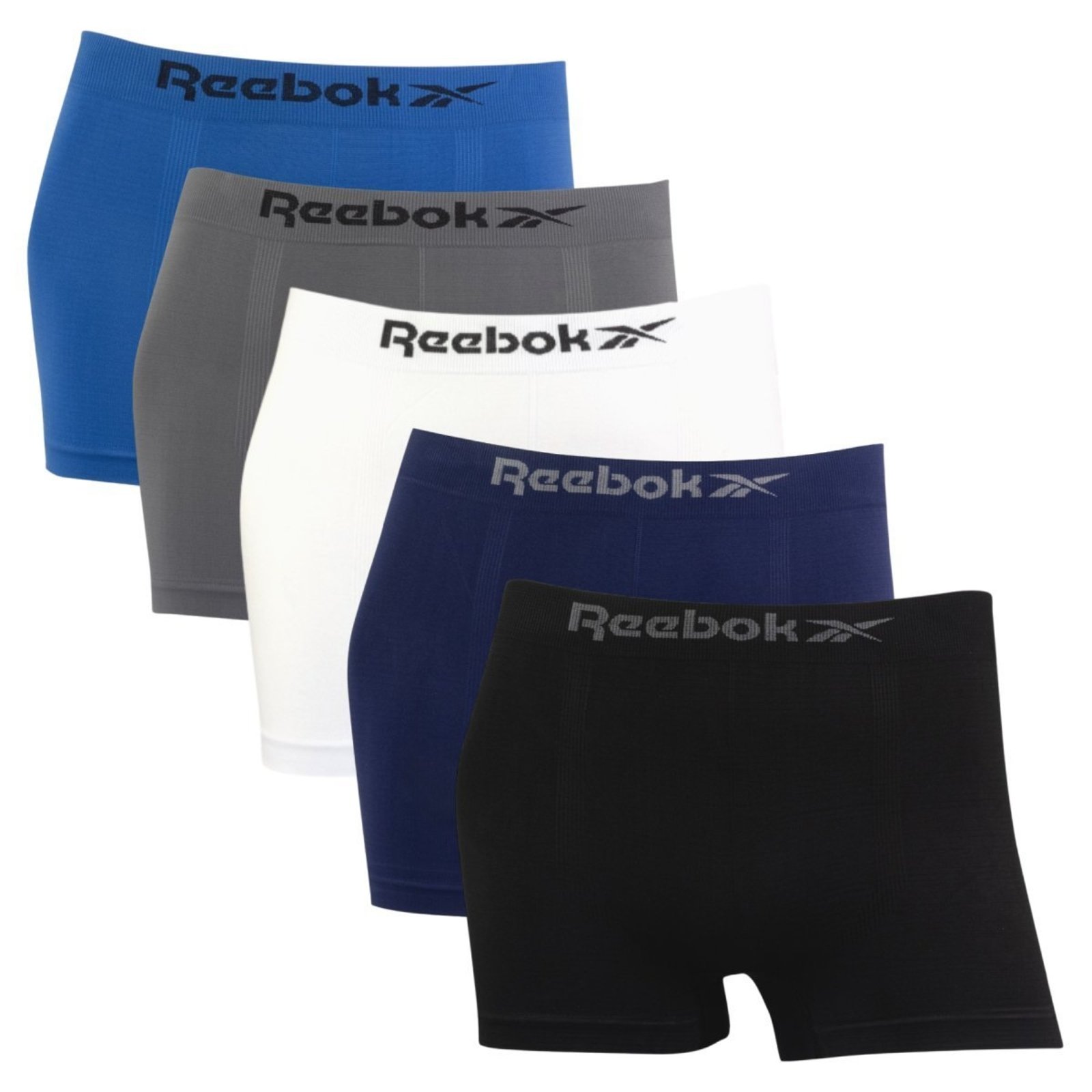 Kit 5 Cuecas Boxer Reebok Microfibra Sortida