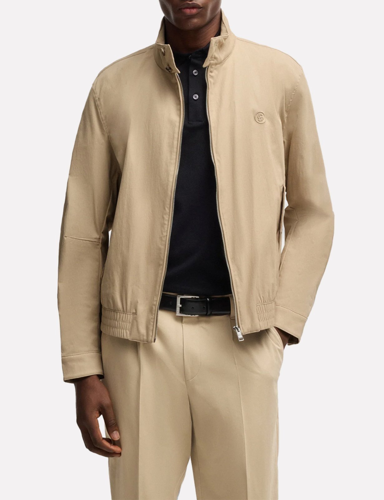 Jaqueta Hugo Boss Masculina Regular H-Coiner2 Cáqui