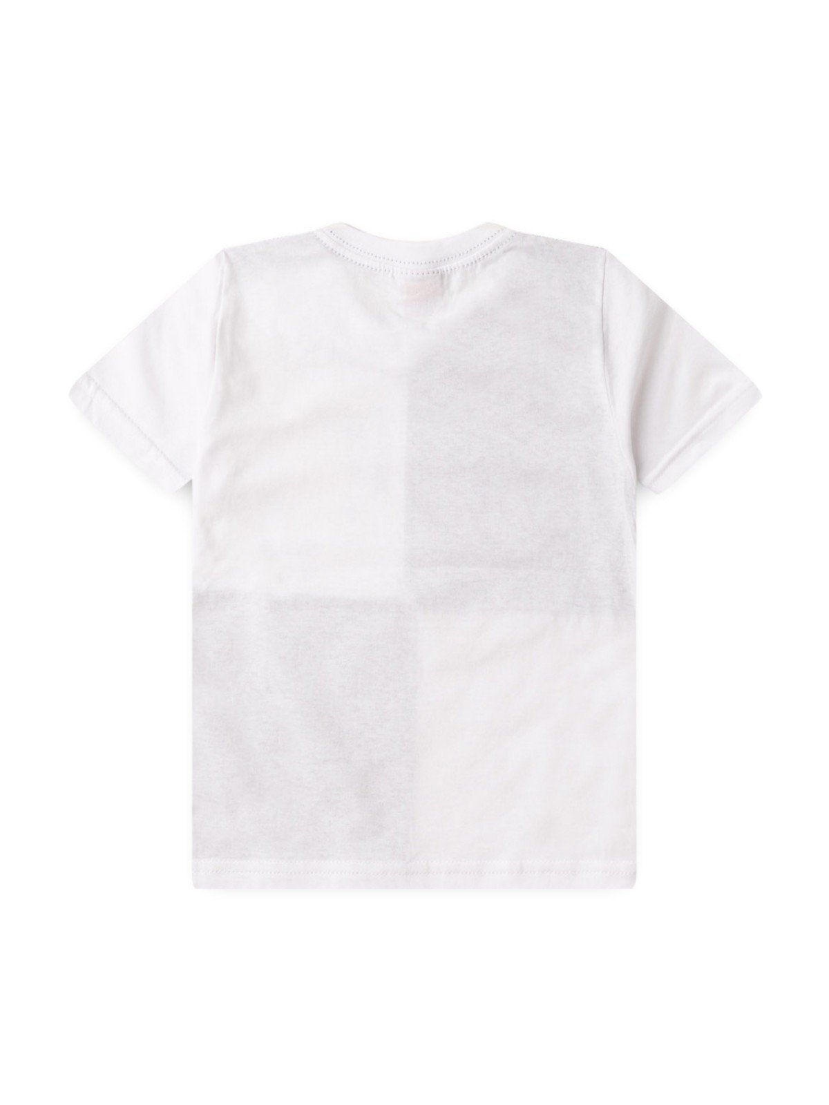 Vista 3 Infantil - Camiseta Platinum Quadriculada Waffle Branca PLATINUM KIDS branco PLATINUM KIDS branco