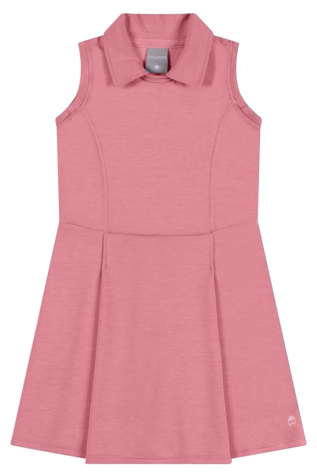 Infantil - Vestido Menina Polo Easemove Colorittá Rosa